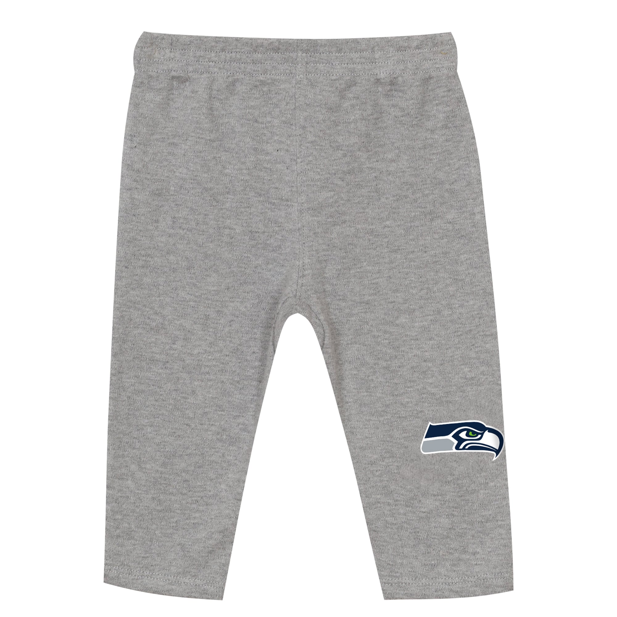 Ensemble body et pantalon deux pièces pour bébé Outerstuff vert fluo/gris chiné Seattle Seahawks